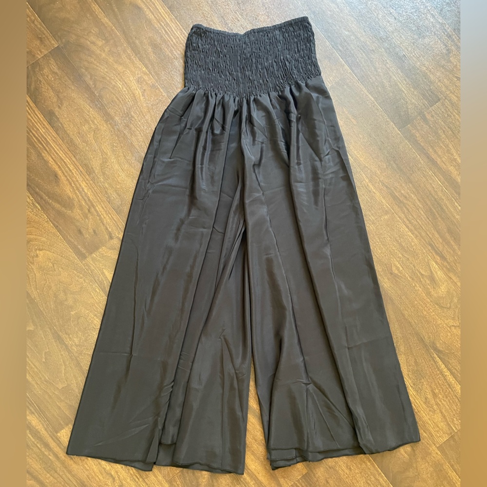 Black Wide-Leg Pants